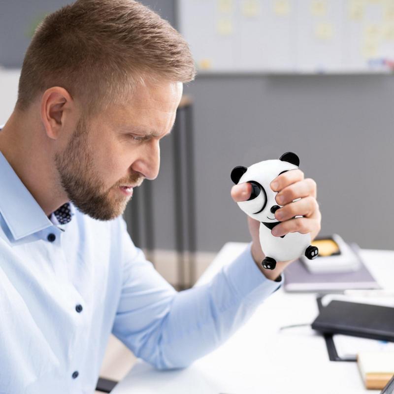 Giocattolo antistress super divertente! Spremi e gli occhi saltano fuori 🐼