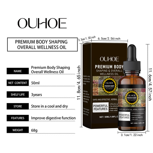 🧴 Olio Detox Drenante CalmoBody – Trattamento Naturale per Gambe-Glutei-Addome